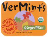 Vermints GingerMint dans son étui portable pour une haleine fraîche partout.
