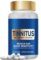 VeryHerbs Tinnitus Relief – bouteille 120 capsules pour un soutien auditif potentiel