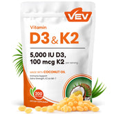 VEV Corefeel: bouteille de gélules molles faciles à avaler, pratique au quotidien.