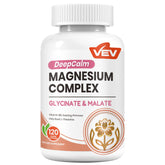 Flacon VEV Magnesium Complexe pour femmes, soutien quotidien potentiel.