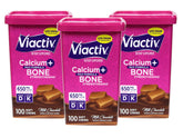 Boîte Viactiv Max calcium D3 prête à l’emploi, soutien quotidien des os.