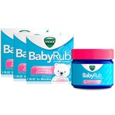 Pommade Vicks BabyRub dans le bocal, pratique pour l’hydratation et le rituel du soir.