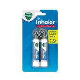 Inhalateur nasal Vicks portatif pour un soulagement rapide en déplacement.