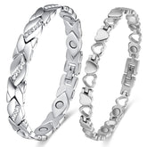 Vicmag bracelet magnétique en titanium, léger et confortable au quotidien.