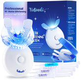 VieBeauti kit blanchiment LED pour dents sensibles, résultats progressifs et sans douleur.