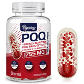 Vigorizar Pycnogeno-bouteille gélules véganes, soutien potentiel à la circulation et à la vitalité.
