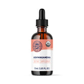 Vimergy Ashwagandha: gouttes sous-langue dans une bouteille pour absorption rapide.