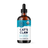 Vimergy Cat’s Claw liquide, flacon gouttes, facile à prendre dans eau ou jus.