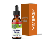 Vimergy mélisse-citronnée tincture, bouteille 30 ml, usage pratique dans la routine