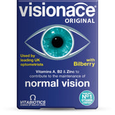 Visionace Original : bouteille et étiquette, prêt à l’achat pour le soutien visuel.
