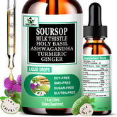 Vita Letuo bouteille Soursop Drops, soutien immunitaire potentiel et énergie naturelle.