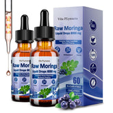 Gouttes Vita Plynxera Moringa dans flacon, énergie naturelle et vitalité.