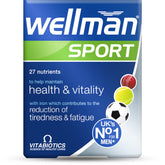 Vitabiotics Wellman Sport – boîte prête à l’emploi pour la routine sportive.