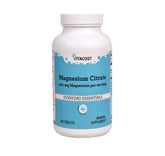 Vitacost Magnésium Citrate 400 mg – Bouteille soutient les muscles et les nerfs.