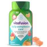 Vitafusion Daily Complexion Care – bouteille de gommes au goût Tangerine-Fraise.