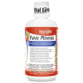 Vital Earth Minerals Fulvic Minerals, bouteille visible, apport potentiel d’énergie et de vitalité.