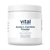 Vital Nutrients Acetyl L-Carnitine Poudre: bouteille vue et potentiel soutien cognitif