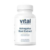 Vital Nutrients Astragale: bouteille d'extrait d'Astragale affichant 300 mg, pratique au quotidien.