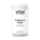 Vital Nutrients cellulose fiber powder bottle for daily bowel support.