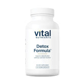 Vital Nutrients Détox Formule flacon-capsules-foie : soutien potentiel à la détox et routine bien-être.