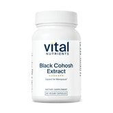 Vital Nutrients, extrait Cimicifuga Racemosa 250 mg, bouteille: soutien potentiel lors des fluctuations hormonales.
