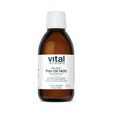 Vital Nutrients huile poisson Ultra Pure 1400 en flacon, soutien des tissus et membranes.