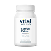 Vital Nutrients Saffron Extrait - Bouteille prête à soutenir l’humeur et le calme.