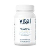 Bouteille ViraCon Vital Nutrients vue avant, soutien potentiel de l'immunité quotidienne.