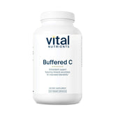 Vital Nutrients vitamine C bufferisee en bouteille, option douce pour le soutien immunitaire.