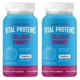 Vital Proteins Collagen Gums pack framboise en pot, pratique au quotidien