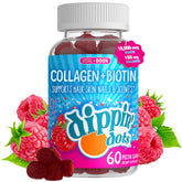 Vital+Boon Dippin' Dots – bouteille de gommes, plaisir quotidien et soins cheveux et peau
