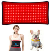 VitalCROSS tapis thérapie lumière rouge 24x12 pouces, favorise la circulation et le confort du corps.