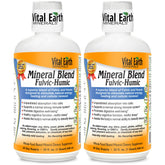 Vital Earth Minerals – bouteille du mélange fulvic-humic minéral, énergie potentielle.