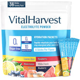VitalHarvest citron-lime, sachet prêt à être dilué dans l'eau et dégusté en déplacement