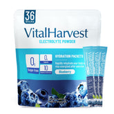 VitalHarvest sachets individuels d'hydratation pour déplacement