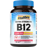 Vitalibre B12: tablette sublinguale pêche, boost énergie rapide et doux