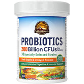 Vitalitown Probiotiques 200 Milliards – flacon haute concentration pour un soutien digestif pratique