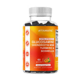Gommes Vitamatic parfum orange, boîte ouverte, pratique pour soutenir la mobilité des articulations.