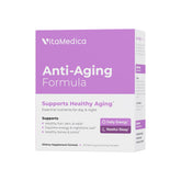 Vitamedica Anti-âge AM/PM — paquets complets favorisant énergie diurne et récupération nocturne.