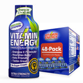 Vitamin Energy Immune+ Bouteille shot Framboise bleue pour énergie durable