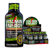 Bouteille Vitamin Energy Workout+ saveur Pomme acide, énergie durable.