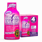 Vitamin Energy Mood+ shot – bouteille baies tropicales, énergie durable