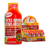 Vitamin Energy Focus+ Shot concentration-punch-fruits, énergie durable et concentration accrue