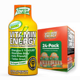 Vitamin Energy Immune+ Mango bouteille: énergie durable sans sucre.
