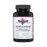 Vitanica Metabolic Manager boîte et étiquette, soutien potentiel au métabolisme.