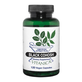 Vitanica Black Cohosh, flacon capules végane, prise quotidienne pratique