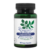 Vitanica CoQ10 Extra: bouteille ouverte, prise quotidienne pratique.
