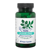Vitanica LaxaBlend: bouteille et gélules, prêt au confort intestinal.