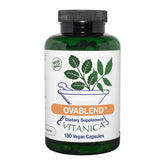 Vitanica OvaBlend: bouteille et étiquette claires pour le soutien de l ovulation