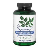 Vitanica Symmetry flacon-capsules: soutien énergétique quotidien pour femmes.